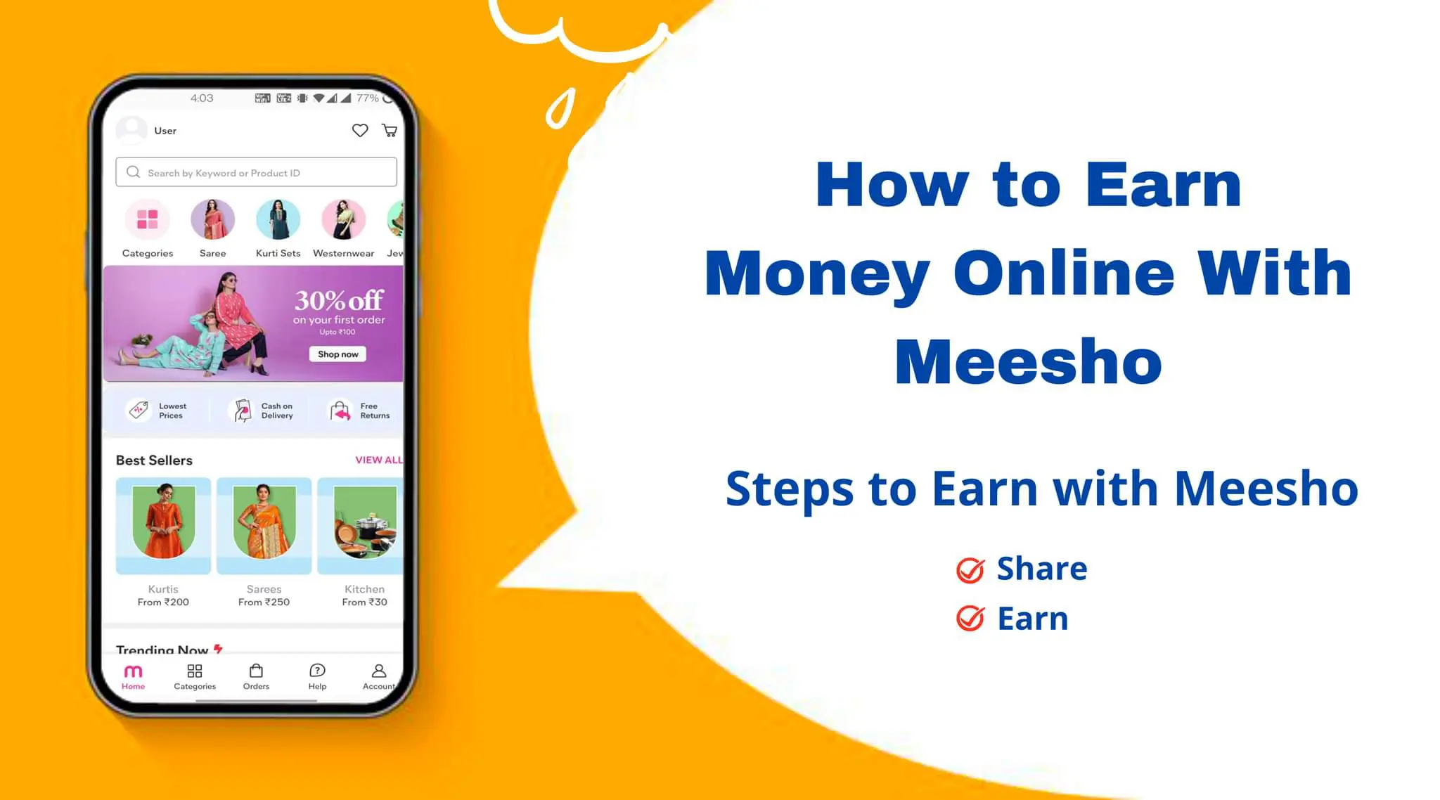 How to Earn Money From Meesho